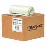 Ecosafe-6400 Trash Bag,35 gal.,Green,PK135 HB3042-8