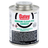 Oatey Pipe Cement,16 fl oz,Clear 31019