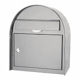 Barska Locking Mailbox,Wall Mounting,Key Cap. 2  CB13254