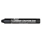 Markal Lumber Crayon, Black, 1/2" Size, PK12  80353