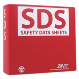 Zing GHS SDS Binder,3 in. 6032