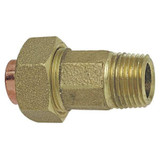 Nibco Fitting Union,Cast Bronze,1-1/4",CxMNPT 7334 11/4