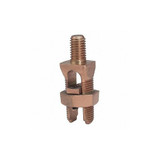 Burndy Bolt Connector,Bronze,Overall L 2.09in KC23B1