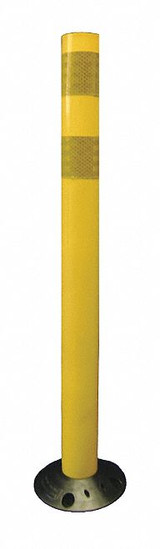 Sim Supply Delineator Post,Height 36 In,Yellow  04-736Y