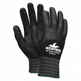 Mcr Safety Coated Gloves,Nylon,L,PK12 MG9694L