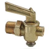 Parker Drain Cock Shutoff Valve,1/4 In DC601-4