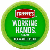 Okeeffes Hand Cream,Canister,3.4 oz. K0350002