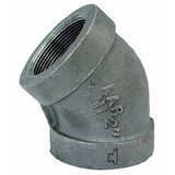 Anvil 45 Elbow, Malleable Iron, 1/4 in, NPT 0310510201