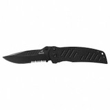 Gerber Folding Knife,Serrated,DropPoint,3-21/64 31-000594