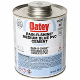 Oatey Pipe Cement,32 fl oz,Blue 30894