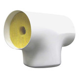 Sim Supply Pipe Fitting Insulation,Tee,1 In. ID  TEE403