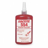 Loctite Pipe Thread Sealant,8.4535 fl oz,Red 135489