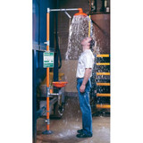 Guardian Equipment Drench Shower With Eyewash,Plastic G1902P