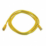 Monoprice Patch Cord,Cat 5e,Booted,Yellow,7.0 ft.  2142