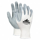 Mcr Safety Coated Gloves,Nylon,S,PK12 9673GWS