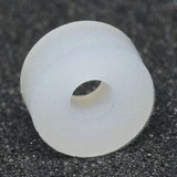 Sim Supply Spacer,Round,Nylon,1/8in L,PK10  13SP032