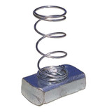 Sim Supply Spring Nut,Steel,Overall W 1 3/8in,PK25  V200 3/8