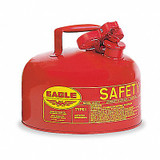 Eagle Mfg Type I Safety Can,2 gal.,Red,9-1/2In H UI20S