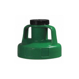 Oil Safe Utility Lid,w/2 In Outlet,Mid Green 100205