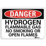 Lyle Danger No Smoking Sign,7 in x 10 in,Alum U3-1667-RA_10X7