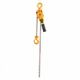 Harrington Lever Chain Hoist,1500 lb.,Lift 5 ft. LB008-5