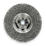 Weiler Crimped Wire Wheel Brush,Arbor Hole 93002