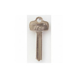 Kaba Ilco Key Blank,Brass,Type BE2,7 Pin,PK10  A1114A-BE2