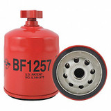 Baldwin Filters Fuel Filter,4-7/32 x 3 x 4-7/32 In BF1257