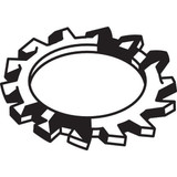 Manufacturer Varies Ext TthLk,#10,Crbn Stl,0.41x0.024",PK100 U37420.019.0001