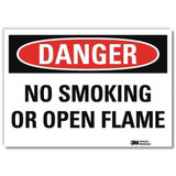 Lyle Danger Sign,7inx10in,Reflective Sheeting U3-1847-RD_10X7
