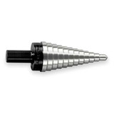 Irwin Step Cone Drill,3-16in to 7-8in,HSS UNIBIT 4