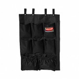 Rubbermaid Commercial Replacement Bag,  Cap.,Black FG9T9000BLA
