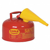 Eagle Mfg Type I Safety Can,2 gal,Red UI20FS