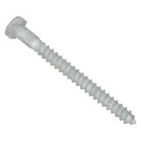 Sim Supply Hex Lag Screw,3/8",Galvanize,4"L,PK50  U08450.037.0400