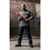 Ridgid Pipe Wrench,I-Beam,Serrated,6" 31000