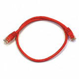 Monoprice Patch Cord,Cat 6,Booted,Red,2.0 ft. 3424