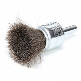 Weiler Crimped Wire End Brush,Stainless Steel 96106