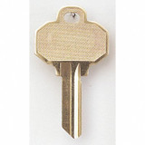 Kaba Ilco Key Blank,Nickle,Type BW2,5 Pin,PK10  1510-BW2