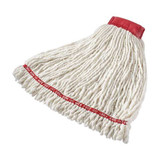 Rubbermaid Commercial Wet Mop,White,Cotton/Synthetic FGA25306WH00