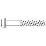 Red Head Screw Anchor,Hex,3/8 in,PK50 LDT-3830