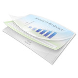 Gbc Laminating Pouch,9in W,11 1-2in L,PK100 3200715CF