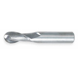Osg Ball End Mill, 0.25 in, Carbide 402-2500-BN