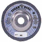 Weiler Fiber Disc,4 1/2 in Dia,5/8in Arbor 96337