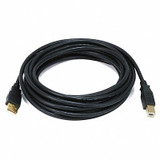 Monoprice USB 2.0 Cable,15 ft.L,Black 5440