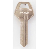 Kaba Ilco Key Blank,Brass,Type CO88,PK10  A1001EH-CO88