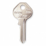 Kaba Ilco Key Blank,Brass,Type M10,4 Pin,PK10  1092N-M10