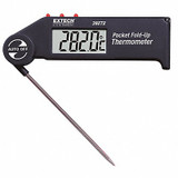 Extech Digital Pocket Thermometer,4-1/2 In. L 39272