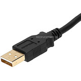 Monoprice Extension USB Cable,Black,36in L 5432
