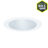 Juno Lighting RcssdDwnltTrim,6in,Wht/Wht,Baffle,Srs24 24 WWH