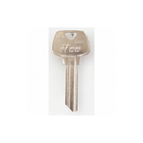 Kaba Ilco Key Blank, S22,Brass, PK10 S22